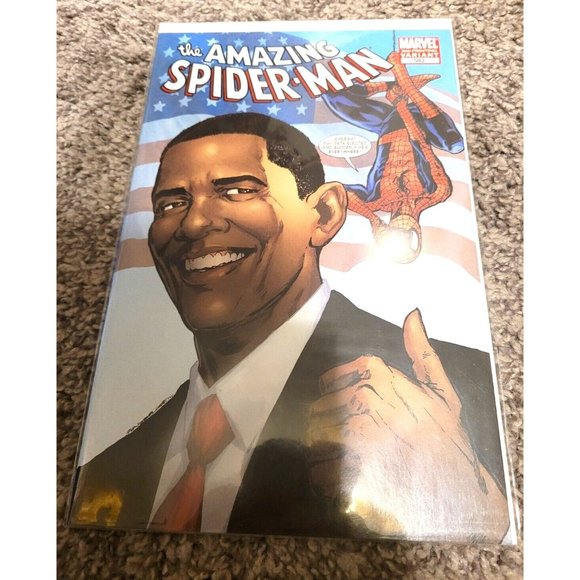 Amazing Spider-Man #583 NM 3RD THIRD PRINT VARIANT OBAMA - MARVEL 2009 - Picture 1 of 4
